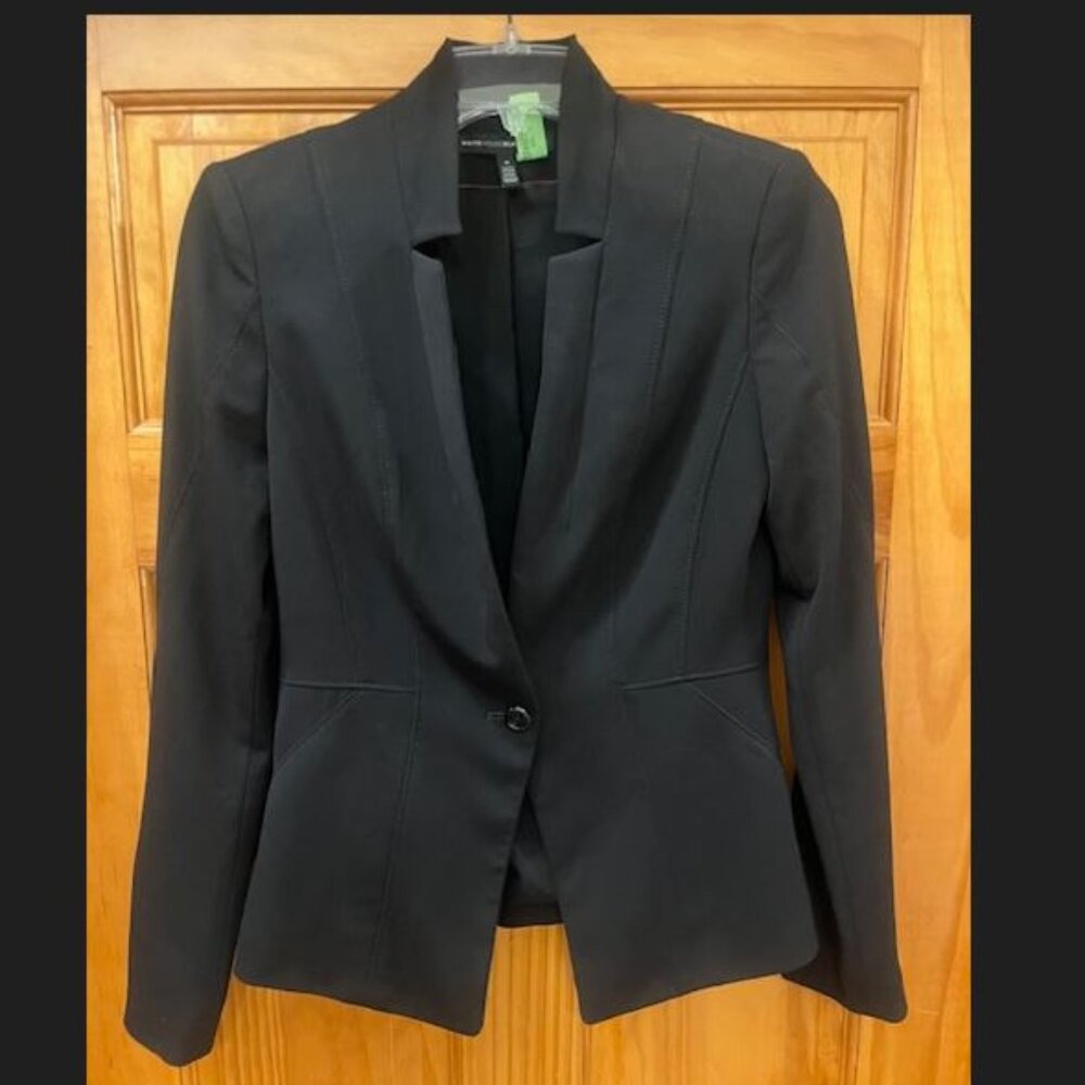 White House Black Market Blazer / Jacket - Black - Size 0